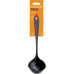 Fiskars Ополоник Essential, 28см, пластик, чорний