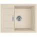 Мийка кухонна Franke Sirius 2 тектонайт, прямокут., з крилом, 620х500х200мм, чаша - 1, врізна, бежевий