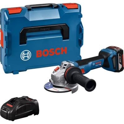 Шліфмашина кутова акумуляторна Bosch Professional GWS 18V-11S 125мм 18В 1x5А·год 0-9000об/хв 1.7кг кейс ЗП GAL1880CV