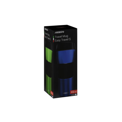 Термокухоль Easy travel S ARDESTO, 450мл, нержавіюча сталь, зелений