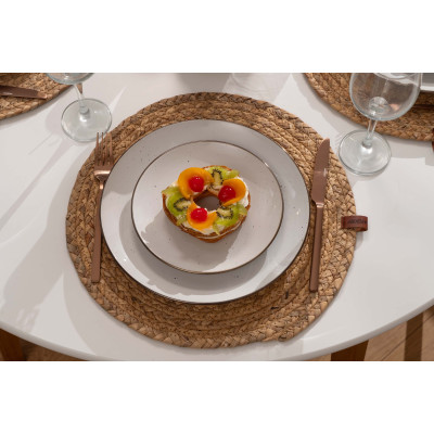 Килимок сервірувальний ARDESTO, 38см, соломка, кругла