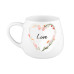 Чашка ARDESTO Love, 390мл, порцеляна, багатокольоровий