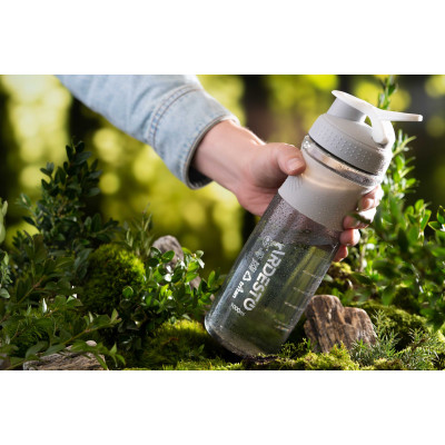 ARDESTO Пляшка для води Smart bottle 1000 мл, сіра, тритан
