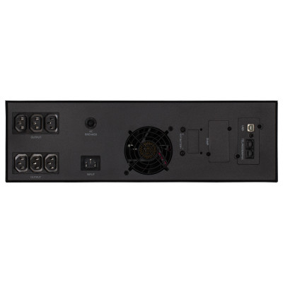 Джерело безперебійного живлення 2E PS1500RT, 1500VA/1200W, RT3U, LCD, USB, 3xC13, 3xSchuko (2E-PS1500RT)