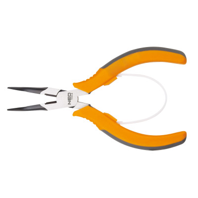 Плоскогубці подовжені вигнуті Neo Tools, прецизійні, 140мм