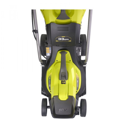 Газонокосилка аккумуляторная Ryobi OLM1833B ONE+ 18В 33см 35л 25-65мм 8.1кг (без АКБ та ЗП) (5133004305)