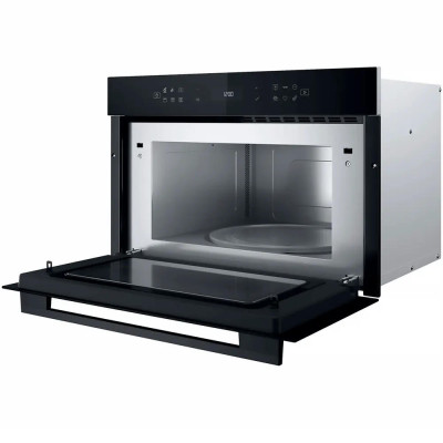 Мікрохвильова піч Whirlpool вбудована, 31л, електронне упр., 1000Вт, гриль, дисплей, чорний