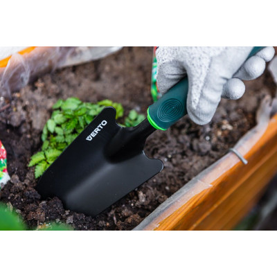 Совок садовый Verto, 34см, 0.26кг Совок садовый Verto, 34см, 0.26кг