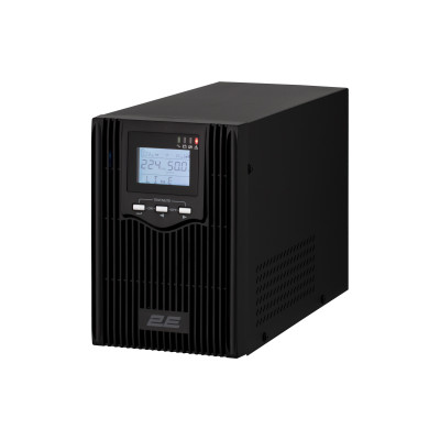 Источник бесперебойного питания 2E PS1000L, 1000VA/800W, на внешние АКБ 2*12В, 2xSchuko+1xC13 (2E-PS1000L)