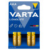 Батарейка Varta Longlife лужна AAA блістер, 4 шт
