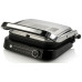 Гриль Gorenje прижимний 2100Вт, темп. режимів-7, з`ємні пластини, розкриття на 180°, метал, сірий