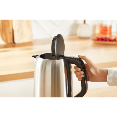 Електрочайник Tefal Subito 1.7л, нерж. сталь, чорний Електрочайник Tefal Subito 1.7л, нерж. сталь, чорний