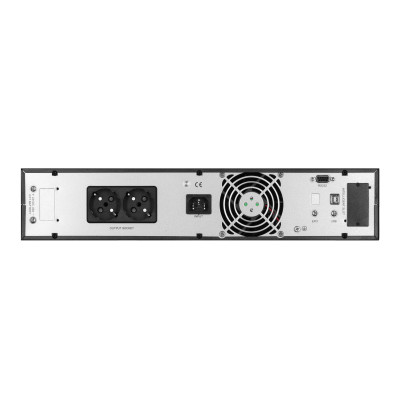 Источник бесперебойного питания 2E OD1000RT, 1000VA/900W, RT2U, LCD, USB, 3xSchuko (2E-OD1000RT)