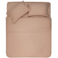 Простирадло на резинці ARDESTO Mix&Match, 160х200+30см, 100% бавовна, сатин, бежевий Простирадло на резинці ARDESTO Mix&Match, 160х200+30см, 100% бавовна, сатин, бежевий