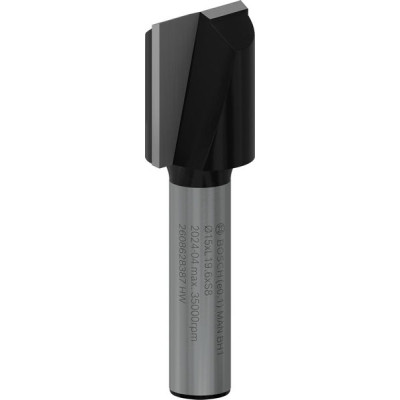 Фреза пазова Bosch Professional з двома лезами Std S8 D15 L20