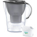Фільтр-глечик Brita Marella XL Memo MXPro 3.5л (2л очищеної води) з фільтр-картриджем, сірий