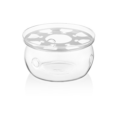 ARDESTO Підставка для заварника зі свічкою, 12,5 х 6,4 см, боросилікатне скло ARDESTO Підставка для заварника зі свічкою, 12,5 х 6,4 см, боросилікатне скло