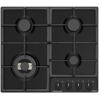 Варильна поверхня Hansa газова, 59см, чавун, чорний