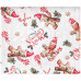 Скатертина ARDESTO Christmas Gingerbread 140х180см, 100% поліестер, червоний