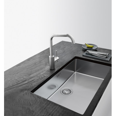 Змішувач для кухні Franke Eos Neo U, довж.виливу - 220мм, поворотний, 1+аератор, нерж