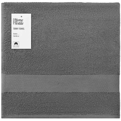 Рушник махровий ARDESTO Essence 70х140см, 100% бавовна, сірий темний Рушник махровий ARDESTO Essence 70х140см, 100% бавовна, сірий темний