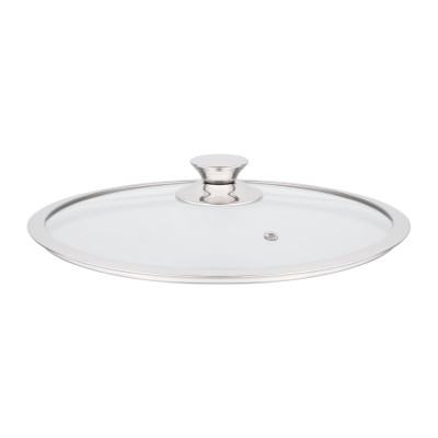 ARDESTO Кришка Gemini 28 см, скло, нержавіюча сталь ARDESTO Кришка Gemini 28 см, скло, нержавіюча сталь