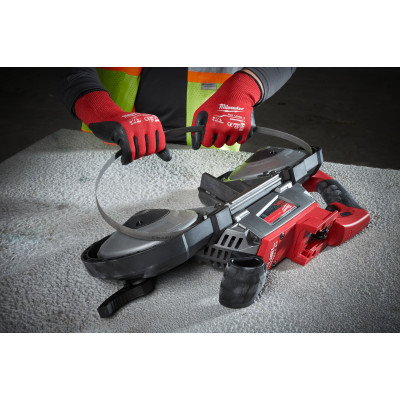 Рукавички робочі Milwaukee нітрилове покриття, smartswipe, р.9/L, чорні