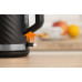 Електрочайник Gorenje 1.7л, Strix контроль, чорний матовий