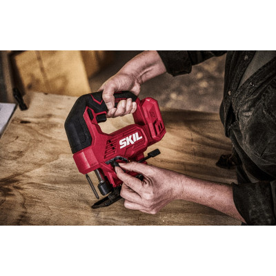 Лобзик акумуляторний SKIL 3421 CA 20В безщітковий 2800об/хв хід 23мм 1.52кг без АКБ та ЗП Лобзик акумуляторний SKIL 3421 CA 20В безщітковий 2800об/хв хід 23мм 1.52кг без АКБ та ЗП