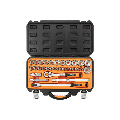 Набір інструментів Neo Tools, набір торцевих головок 1/2