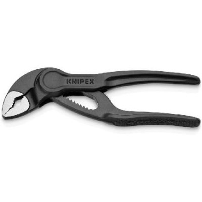 Кліщі сантехнічні KNIPEX Cobra, 0-28мм, 100мм, фосфатовані, 0.062кг