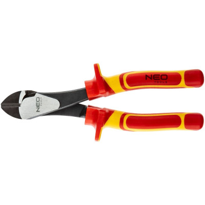 Кусачки-бокорізи Neo Tools, діелектричні, для робіт під напругою 1000В, 180мм, CrV Кусачки-бокорізи Neo Tools, діелектричні, для робіт під напругою 1000В, 180мм, CrV