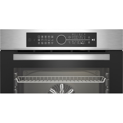 Духовой шкаф Beko электрический, 72л, A+, дисплей, конвекция, нерж (BBIM12400XCS)