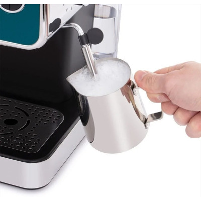 Кавоварка Russell Hobbs ріжкова Distinctions Ocean 1.1л, мелена + чалди, синьо-сріблястий (26451-56)
