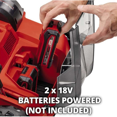 Einhell Аератор-скарифікатор акумуляторний GE-SC 36/35 Li - Solo 36В 35см безщітковий ножи 16шт 9.94кг (без АКБ та ЗП)