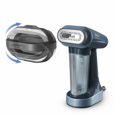 Відпарювач Tefal компактний Pure Force 3в1, 1800Вт, 180мл, постійна пара - 35гр, керам. підошва, синій