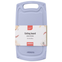 ARDESTO Дошка кухонна Gemini, 33х20х0.85см, пластик, сірий ARDESTO Дошка кухонна Gemini, 33х20х0.85см, пластик, сірий