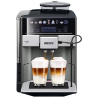 Кавомашина Siemens 1.7л, зерно + мелена, автомат.капучинатор, LED - дисплей, авторецептів - 12, чорно - срібний Кавомашина Siemens 1.7л, зерно + мелена, автомат.капучинатор, LED - дисплей, авторецептів - 12, чорно - срібний