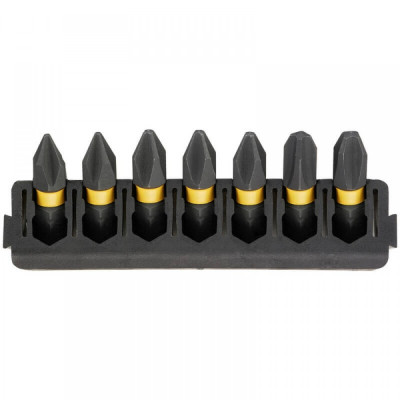 Біти DeWalt FlexTorq 25мм Рh1 Рh2 Рh3 набір 7шт