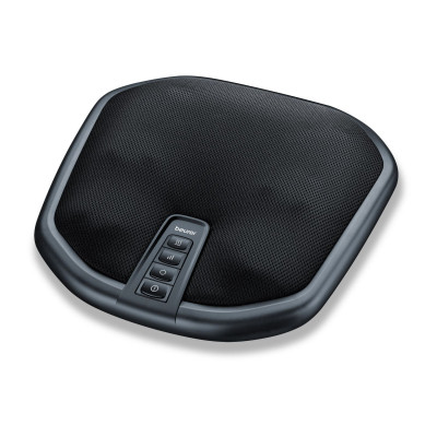 Масажер Beurer для спини та ніг, від мережі, 18 головок шиацу, 3 швидкості, підігрів, чорний