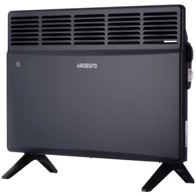 Конвектор електричний ARDESTO CH-1500MCA, 1500 Вт, 15 м2, закритий нагрів. елемент, IP24, мех. керування, антрацит матовий Конвектор електричний ARDESTO CH-1500MCA, 1500 Вт, 15 м2, закритий нагрів. елемент, IP24, мех. керування, антрацит матовий