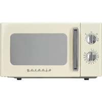 Мікрохвильова піч Gorenje, 20л, мех. керув., 700Вт, гриль, бежевий Мікрохвильова піч Gorenje, 20л, мех. керув., 700Вт, гриль, бежевий