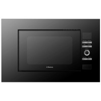 Мікрохвильова піч Hansa вбудовувана, 20л, електр.управл., 700Вт, гриль, дисплей, сенсор., чорний+нерж