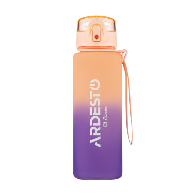 Пляшка для води ARDESTO Travel 650мл, пластик, рожевий Пляшка для води ARDESTO Travel 650мл, пластик, рожевий