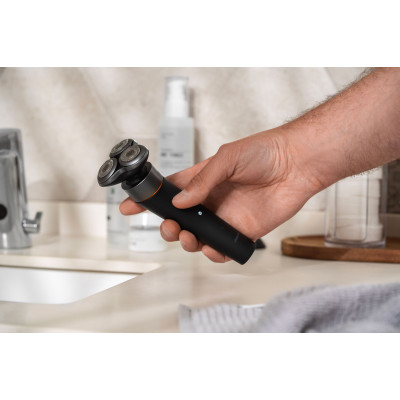 Бритва електр. ARDESTO роторна SHRR-B5WDR, 5Вт,  бритв.головок-3, Li-Ion, сух.+волог., чорний