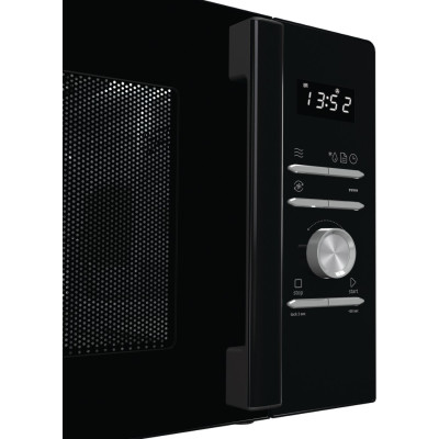 Gorenje Мікрохвильова піч, 28л, електр. керув., 900Вт, гриль, дисплей, конвекція, чорний