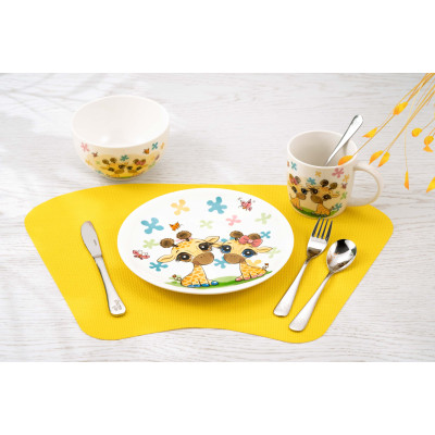 Килимок сервірувальний дитячий ARDESTO, 30х45см, ПВХ, жовтий