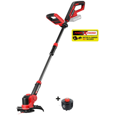 Тример акумуляторний Einhell GE-CT 18/25-1 Li - Solo 18В 8400об/хв 25см пластикові ножі + волосінь 2.0кг без АКБ та ЗП Тример акумуляторний Einhell GE-CT 18/25-1 Li - Solo 18В 8400об/хв 25см пластикові ножі + волосінь 2.0кг без АКБ та ЗП