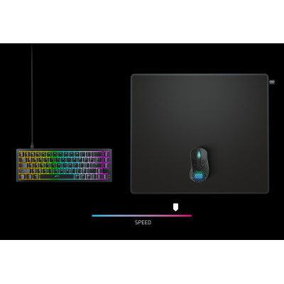 Ігрова поверхня Cherry Xtrfy GP5, L (460 x 400 x 4мм), чорний
