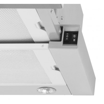 Витяжка Hansa телескопічна, 60см, 425м.куб/год., чорний+нержвійка (OTS6226IH)